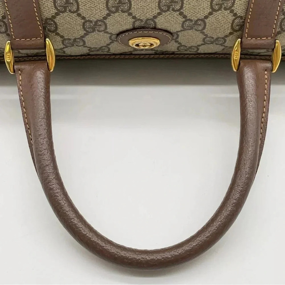 Authentic GUCCI GG Supreme Boston Bag - Picture 8 of 12